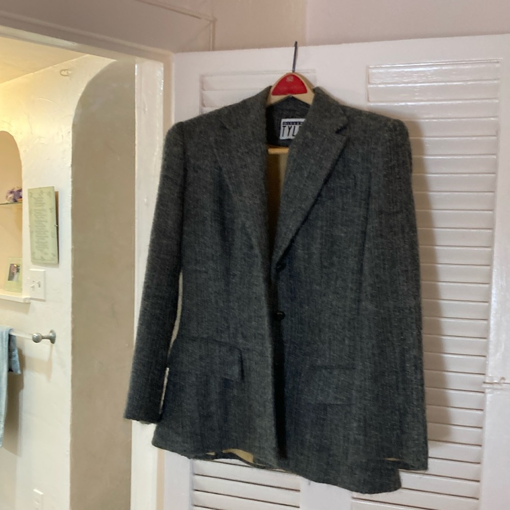 Richard Tyler jacket wool mohair silk Designer; vintage 90s excellent condition